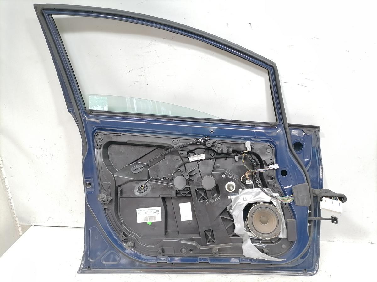 Ford Fiesta JA8 original T&uuml;r vorn links Blazer Blau 3-T&uuml;rer Bj.2009